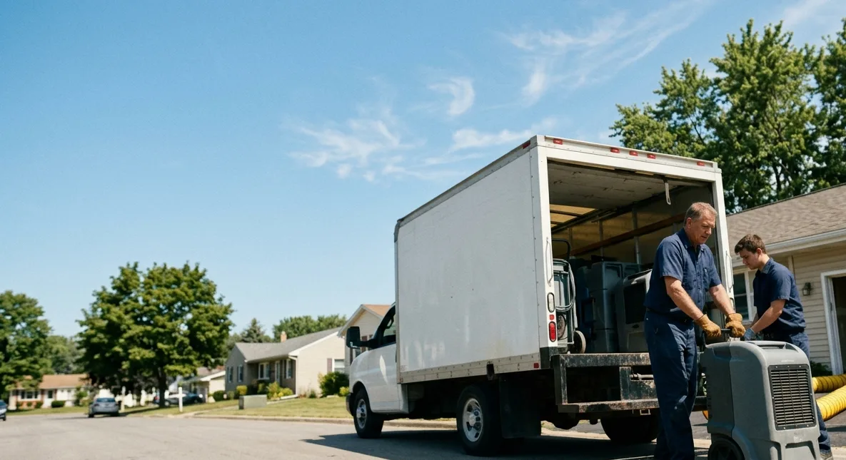 Water Damage Cleanup in Osgood, IN near me
